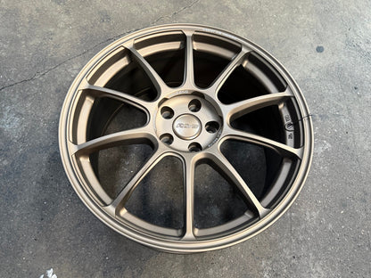 New 19X8.5 ET35 AOW Flow Formed ZE40 Rim (4 wheel) Matt Bronze 5X114.3