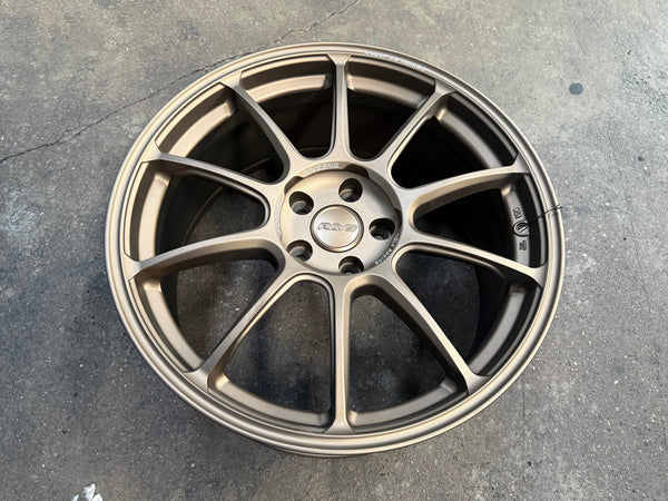 New 19X8.5 ET35 AOW Flow Formed ZE40 Rim (4 wheel) Matt Bronze 5X114.3