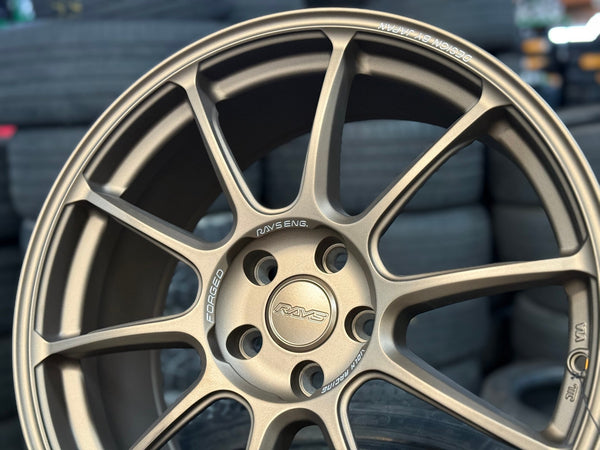 New 19X8.5 ET35 AOW Flow Formed ZE40 Rim (4 wheel) Matt Bronze 5X114.3