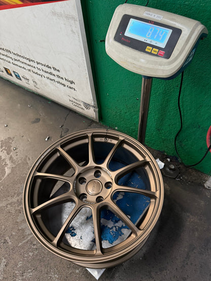 New 19X8.5 ET35 AOW Flow Formed ZE40 Rim (4 wheel) Matt Bronze 5X112