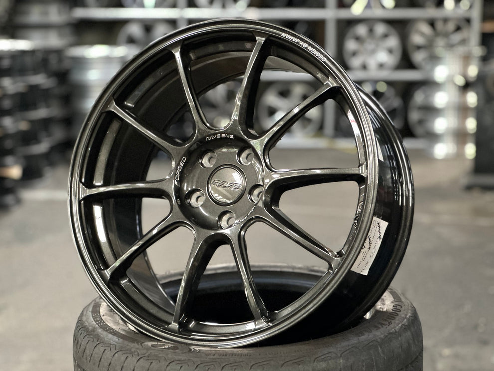 New 19X8.5 ET44 AOW Flow Formed ZE40 Rim (4 wheel) Gloss Gunmetal 5X11 ...