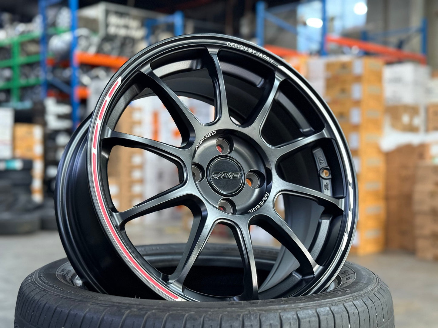 New 16X7 ET40 AOW Flow Formed ZE40 Rim (4 wheel) Matt Black 4X100