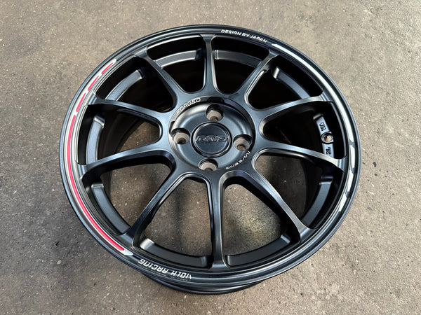 New 16X7 ET40 AOW Flow Formed ZE40 Rim (4 wheel) Matt Black 4X100