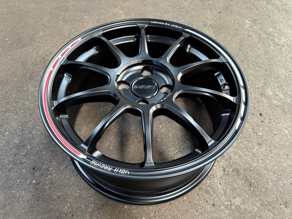 New 16X7 ET40 AOW Flow Formed ZE40 Rim (4 wheel) Matt Black 4X100