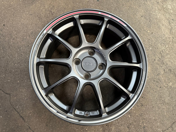 New 16X7 ET40 AOW Flow Formed ZE40 Rim (4 wheel) Matt Gunmetal 4X100