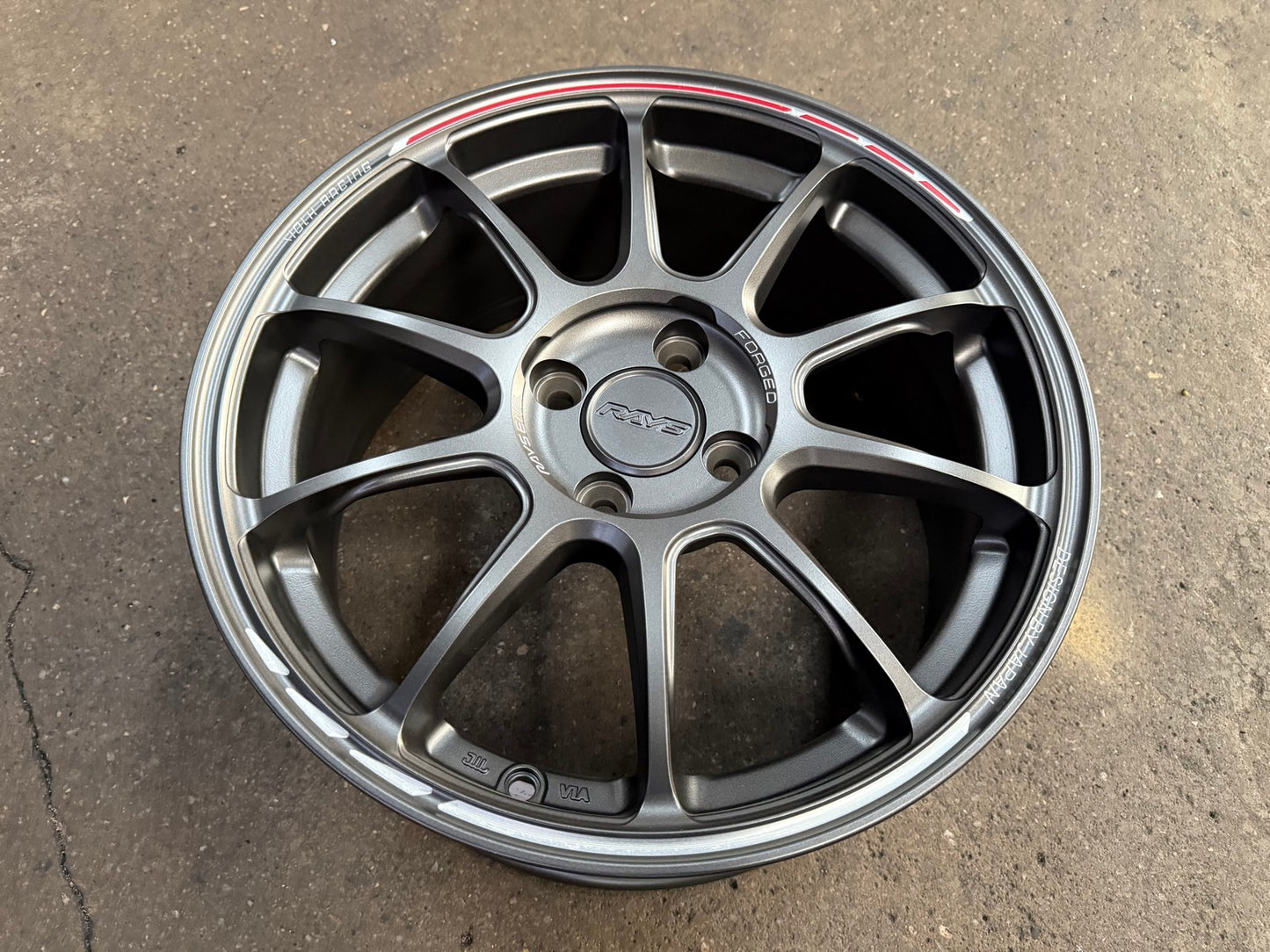 New 16X7 ET40 AOW Flow Formed ZE40 Rim (4 wheel) Matt Gunmetal 4X100