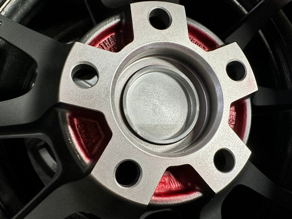 New 18X8.5 ET43 AOW Flow Formed ZE40 Rim (4 wheel) Matt Gunmetal 5X112