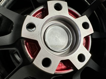 New 18X8.5 ET43 AOW Flow Formed ZE40 Rim (4 wheel) Matt Gunmetal 5X114.3