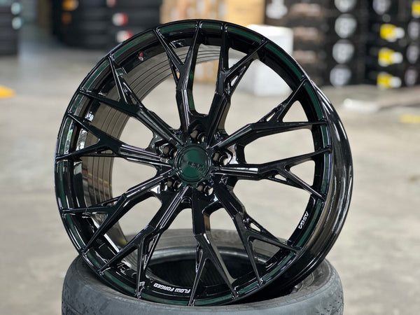 New 20X9 ET35 Asga ARF10 Rim (4 wheel) Gloss Black 5X108
