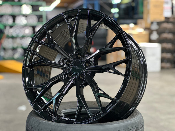 New 20X9 ET35 Asga ARF10 Rim (4 wheel) Gloss Black 5X108