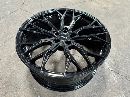 New 20X9 ET35 Asga ARF10 Rim (4 wheel) Gloss Black 5X108