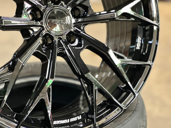 New 20X9 ET35 Asga ARF10 Rim (4 wheel) Gloss Black 5X108