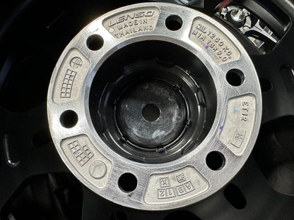 New 18X9 ET12 Lenso Argo Rim (4 wheel) Matt Black 6X139.7