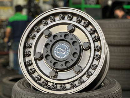 New 16X8 ET-10 Black Rhino Armory Rim (5 wheel) Matt Black 5X139.7