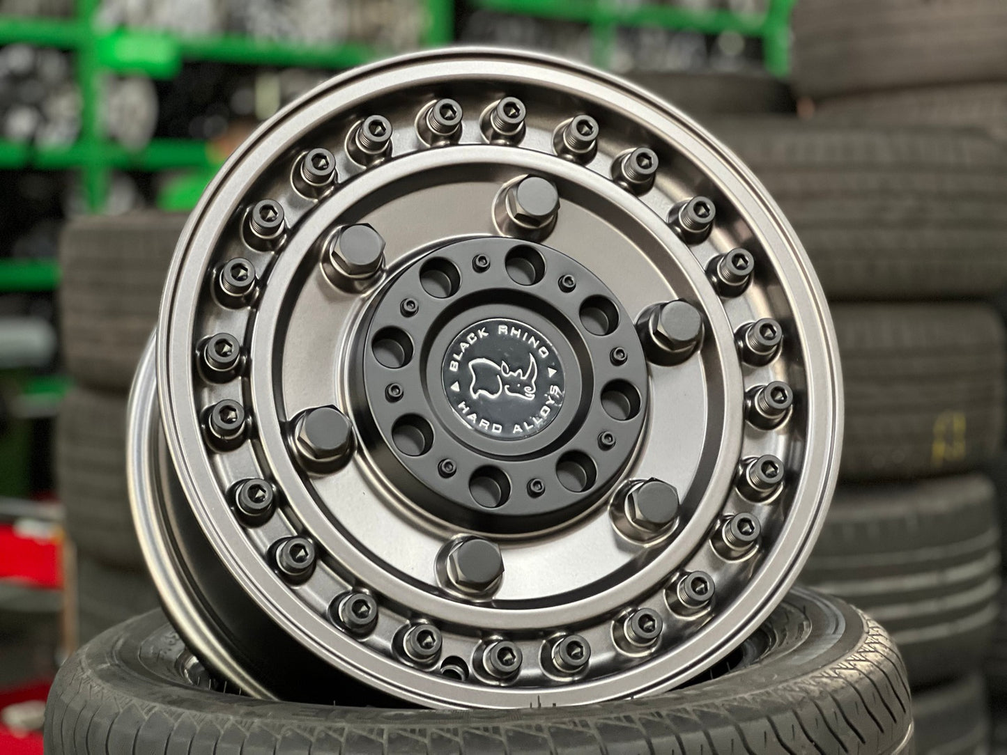 New 16X8 ET-10 Black Rhino Armory Rim (5 wheel) Matt Black 5X139.7