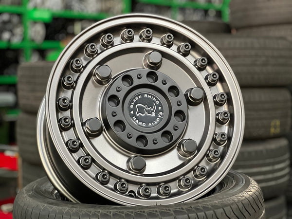 New 16X8 ET-10 Black Rhino Armory Rim (5 wheel) Matt Black 5X139.7