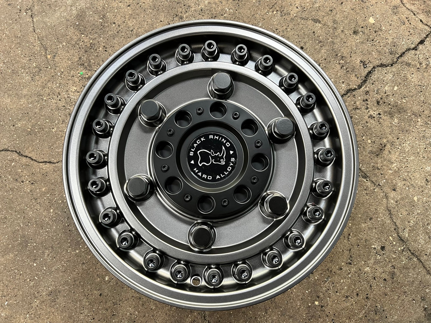 New 16X8 ET-10 Black Rhino Armory Rim (5 wheel) Matt Black 5X139.7