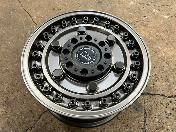 New 16X8 ET-10 Black Rhino Armory Rim (5 wheel) Matt Black 5X139.7