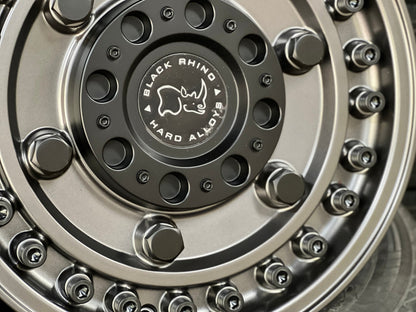 New 16X8 ET-10 Black Rhino Armory Rim (5 wheel) Matt Black 5X139.7