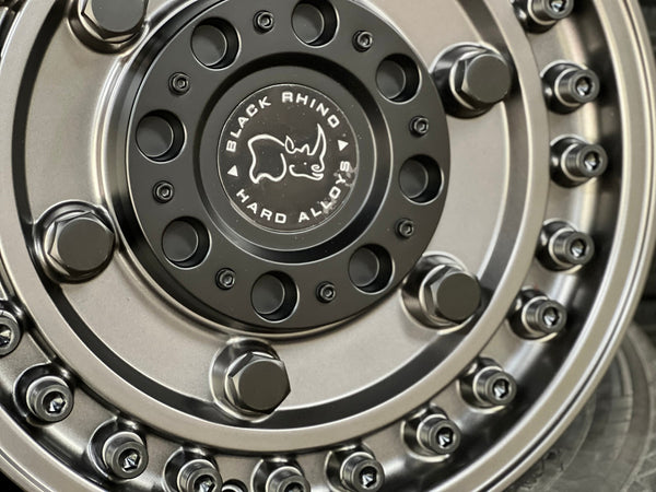 New 16X8 ET-10 Black Rhino Armory Rim (5 wheel) Matt Black 5X139.7