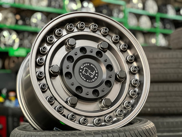 New 17X9.5 ET-18 Black Rhino Armory Rim (5 wheel) Matt Gunmetal 5X127