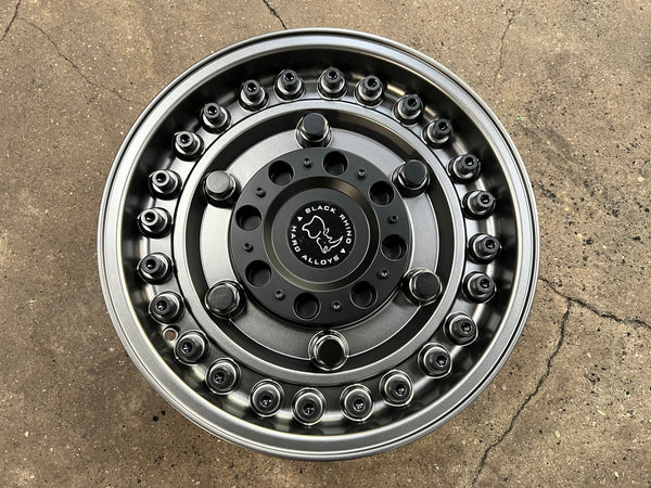 New 17X9.5 ET-18 Black Rhino Armory Rim (5 wheel) Matt Gunmetal 5X127