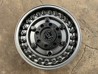 New 17X9.5 ET-18 Black Rhino Armory Rim (5 wheel) Matt Gunmetal 5X139.7