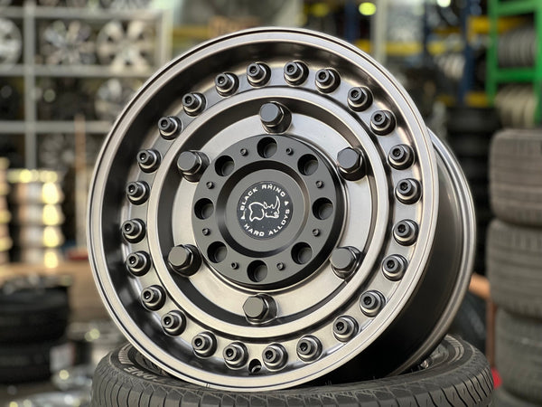 New 18X9.5 ET-18 Black Rhino Armory Rim (5 wheel) Matt Black 5X127