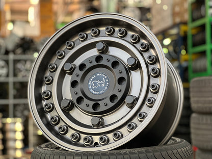 New 18X9.5 ET-18 Black Rhino Armory Rim (5 wheel) Matt Black 5X139.7