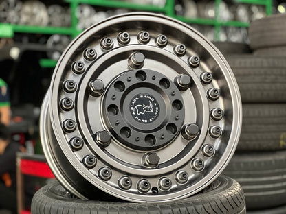 New 18X9.5 ET-18 Black Rhino Armory Rim (5 wheel) Matt Black 5X139.7