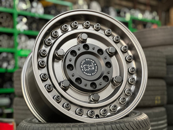 New 18X9.5 ET-18 Black Rhino Armory Rim (5 wheel) Matt Black 5X127