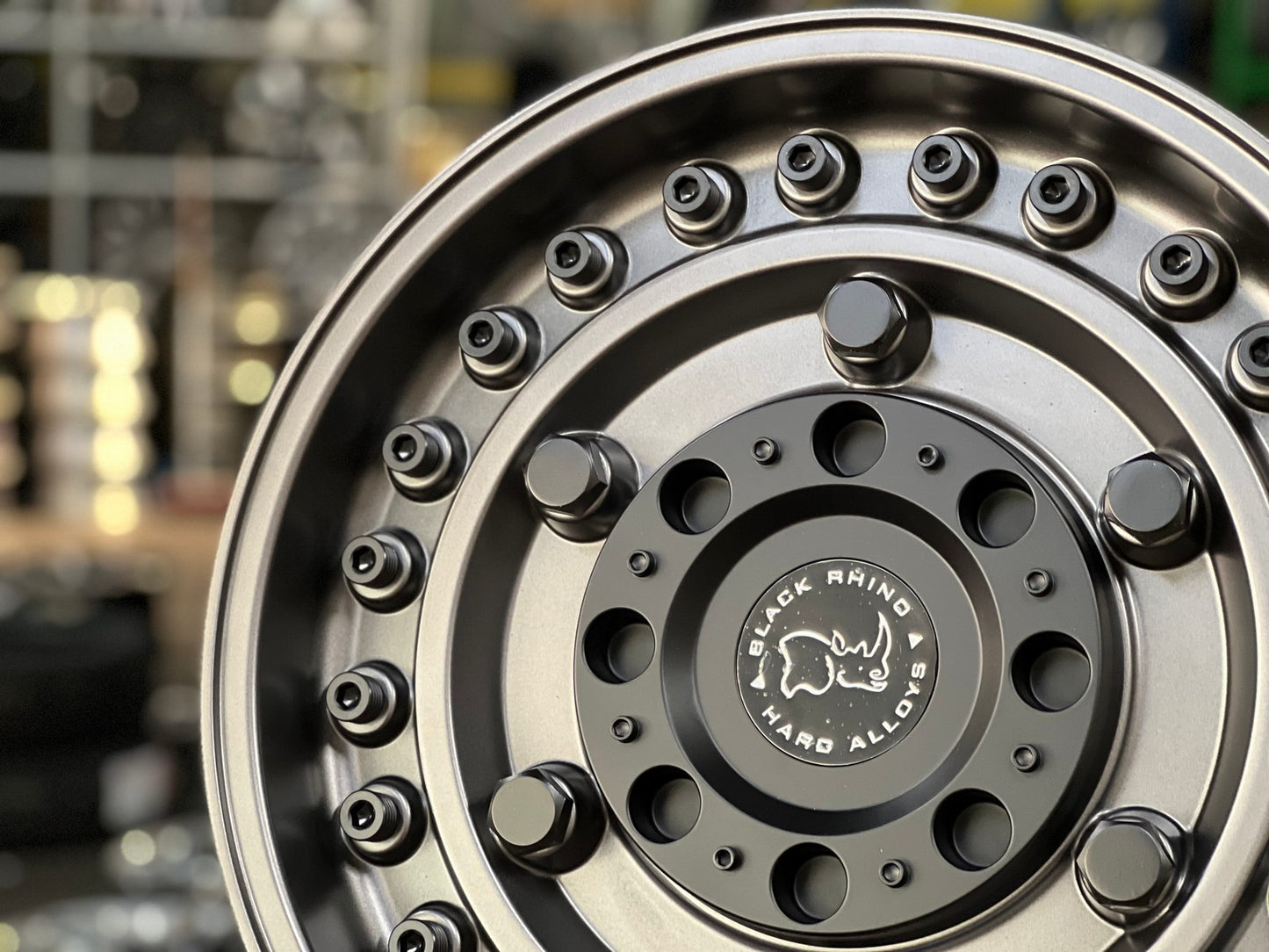 New 18X9.5 ET-18 Black Rhino Armory Rim (5 wheel) Matt Black 5X127