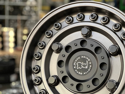 New 18X9.5 ET-18 Black Rhino Armory Rim (5 wheel) Matt Black 5X127