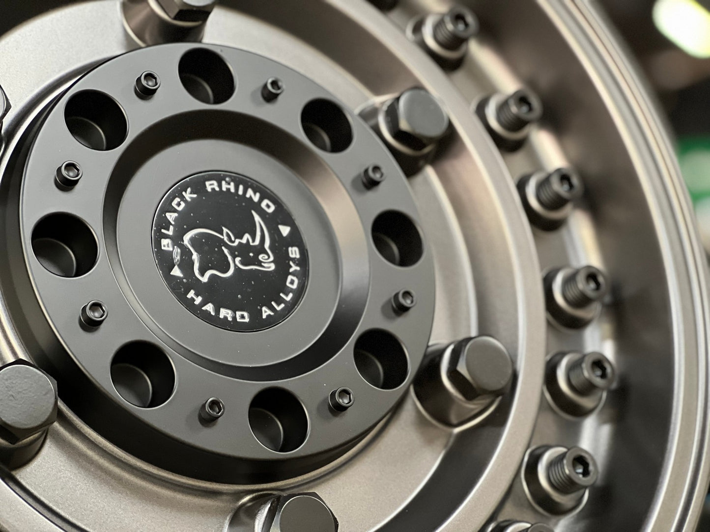 New 18X9.5 ET-18 Black Rhino Armory Rim (5 wheel) Matt Black 5X127