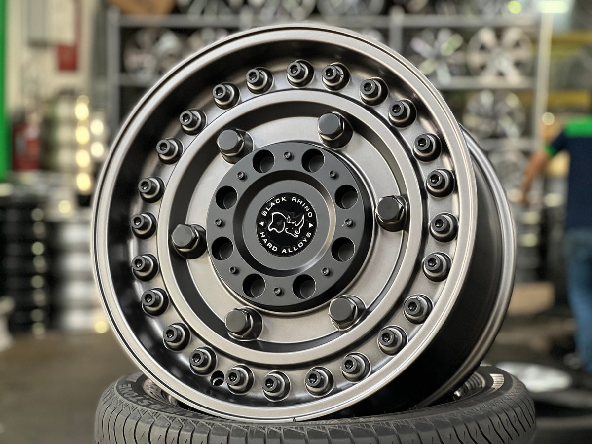 New 18X9.5 ET-18 Black Rhino Armory Rim (4 wheel) Matt Black 6X139.7