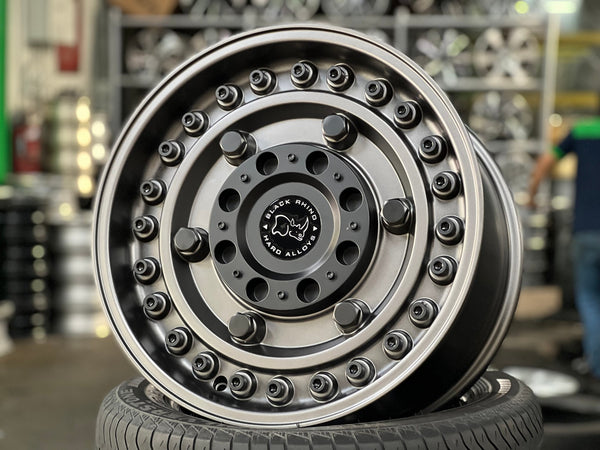 New 18X9.5 ET-18 Black Rhino Armory Rim (4 wheel) Matt Black 6X139.7