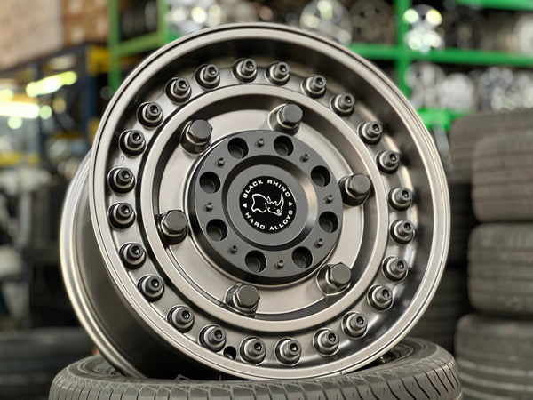 New 18X9.5 ET-18 Black Rhino Armory Rim (4 wheel) Matt Black 6X139.7