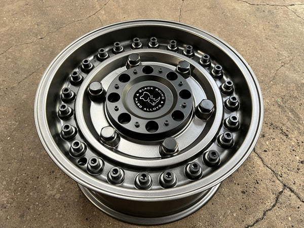 New 18X9.5 ET-18 Black Rhino Armory Rim (4 wheel) Matt Black 6X139.7