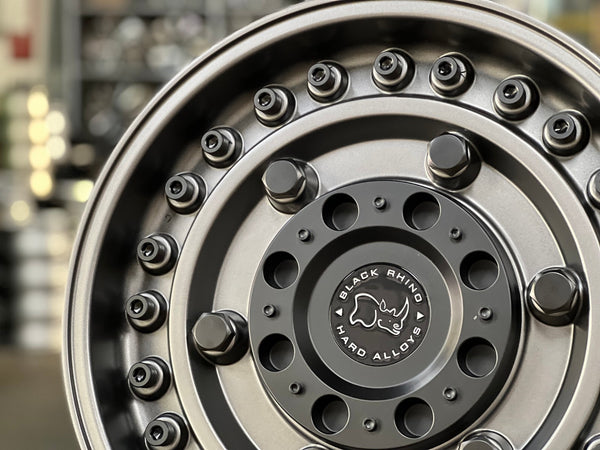 New 18X9.5 ET-18 Black Rhino Armory Rim (4 wheel) Matt Black 6X139.7