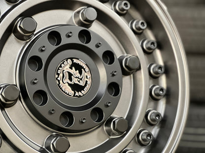 New 18X9.5 ET-18 Black Rhino Armory Rim (4 wheel) Matt Black 6X139.7