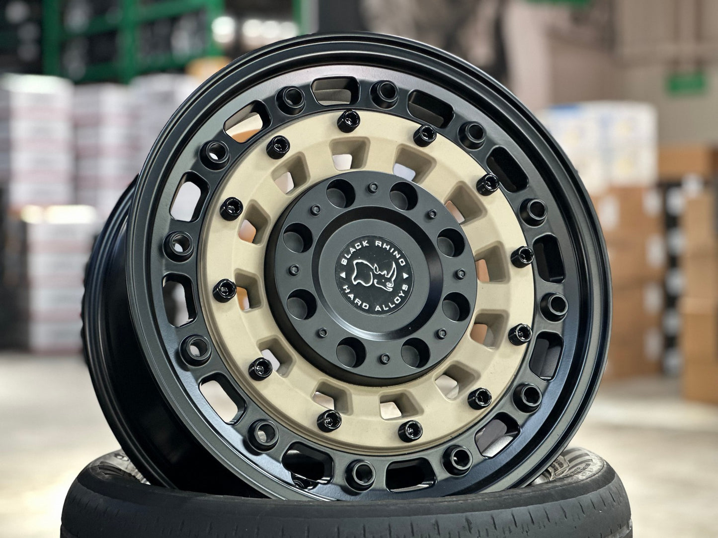 New 18X8 ET30 Black Rhino Arsenal Rim (4 wheel) Matt Black 5X120