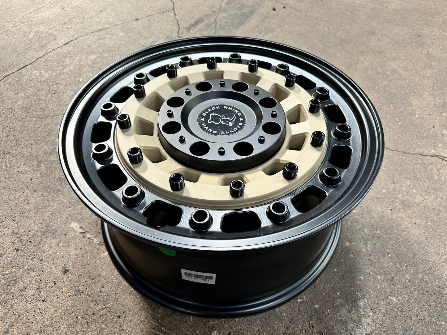 New 18X8 ET30 Black Rhino Arsenal Rim (4 wheel) Matt Black 5X120