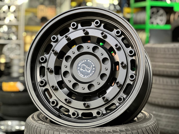 New 18X9.5 ET12 Black Rhino Arsenal Rim (4 wheel) Matt Black 5X139