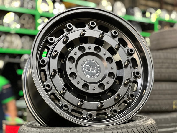 New 18X9.5 ET12 Black Rhino Arsenal Rim (4 wheel) Matt Black 5X139