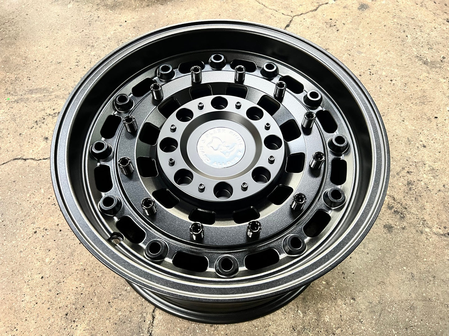 New 18X9.5 ET12 Black Rhino Arsenal Rim (4 wheel) Matt Black 5X139