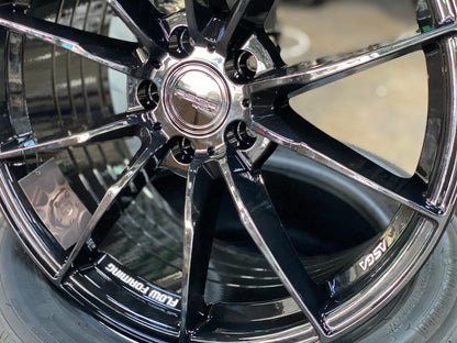 New 18X8.5 ET43 Asga ARF06 Rim (4 wheel) Gloss Black 5X100