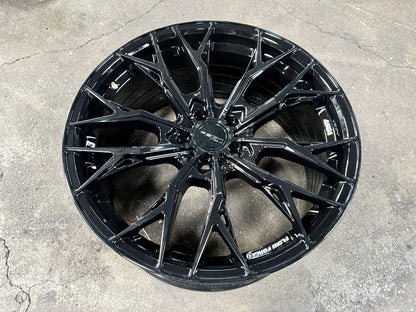 New 18X8.5 ET43 Asga ARF10 Rim (4 wheel) Gloss Black 5X100