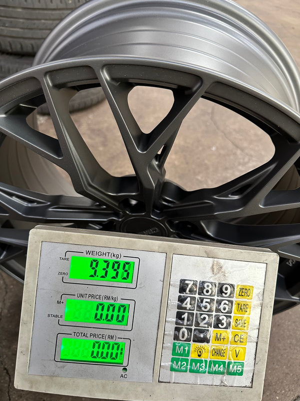 New 18X8.5 ET43 Asga ARF10 Rim (4 wheel) Matt Gunmetal 5X114.3