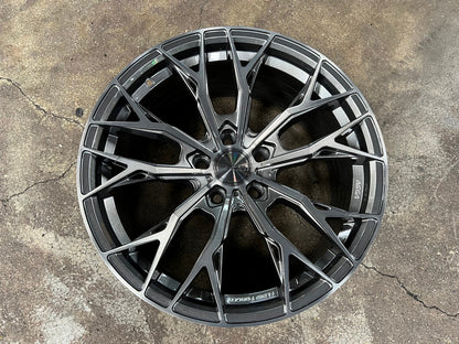 New 18X8.5 ET43 Asga ARF10 Rim (4 wheel) Gloss Gunmetal 5X114.3
