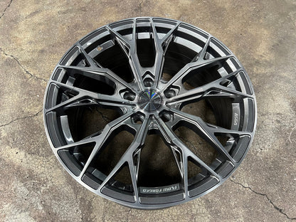 New 18X8.5 ET43 Asga ARF10 Rim (4 wheel) Gloss Gunmetal 5X112